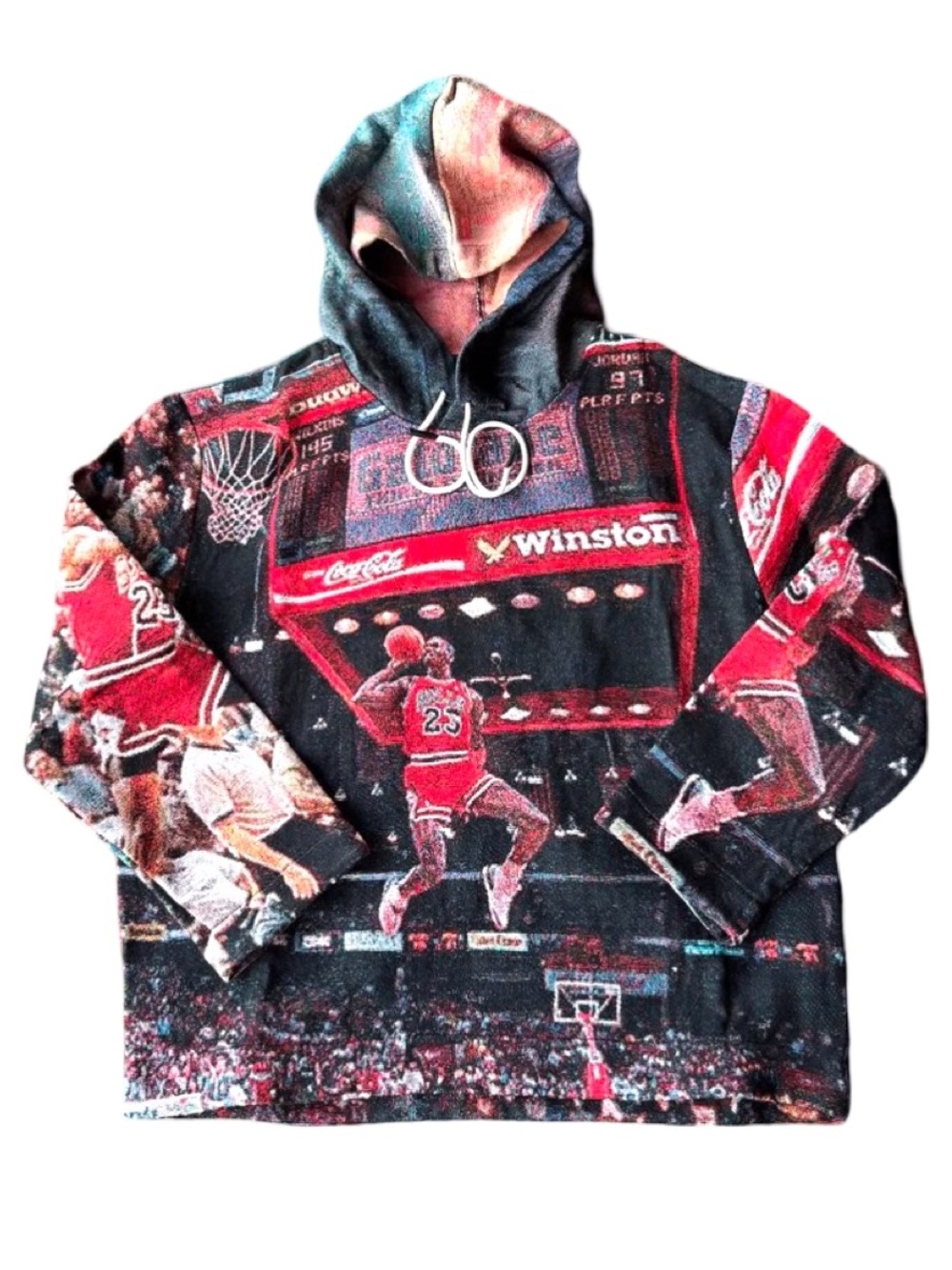 Michael Jordan & Kobe Bryant Tapestry Hoodie NIB
